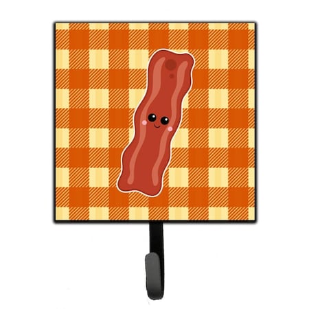 Carolines Treasures Bacon Face Leash or Key Holder BB7043SH4